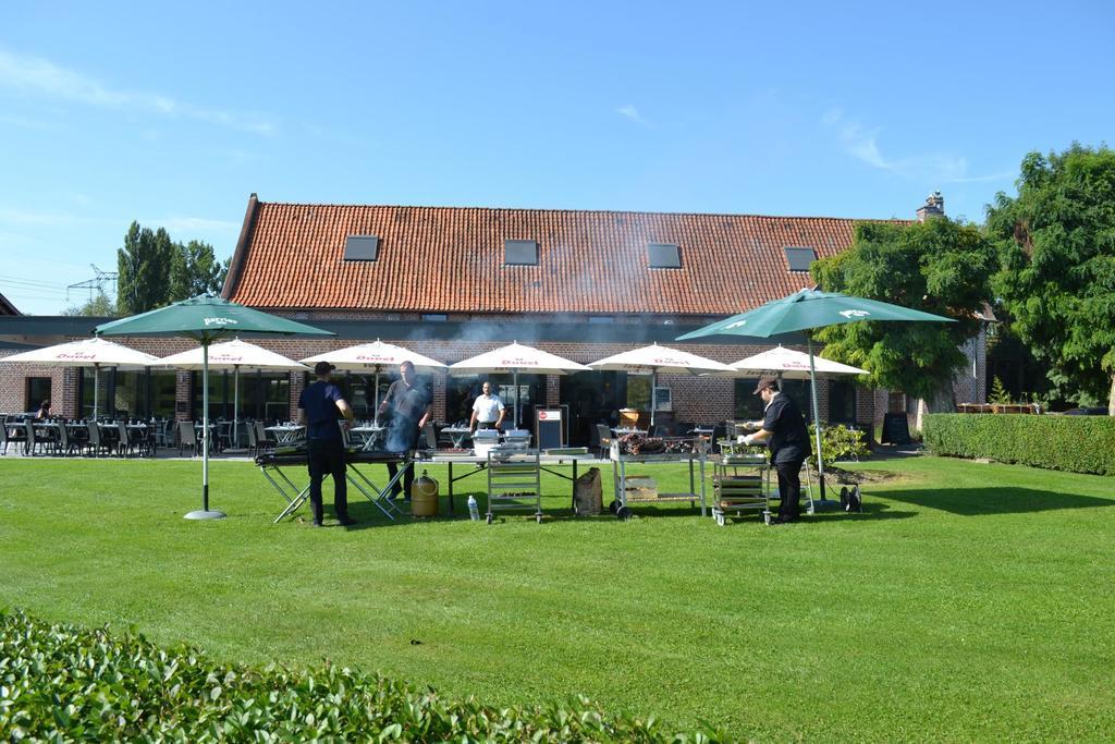 Le Domaine Des Cigognes Hotel Ennevelin Exterior foto